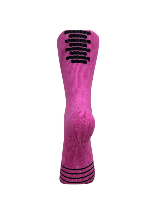 “Bubble Gum Pink” Compression Crew - LIKE SKYN